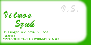 vilmos szuk business card